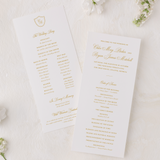Chloe • Ceremony Program
