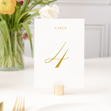 Chloe • Table Numbers