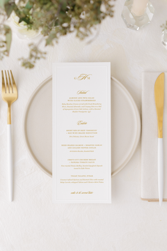 Grace • Menu
