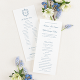 Madison • Flat Ceremony Program